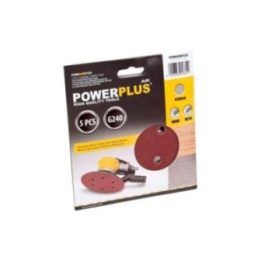 DISCO LIJA Ø150 mm G240, BLISTER 5 uds | HogarLider