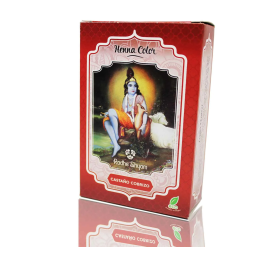 Henna Radhe Castaño Cobrizo Polvo 100g | HogarLider