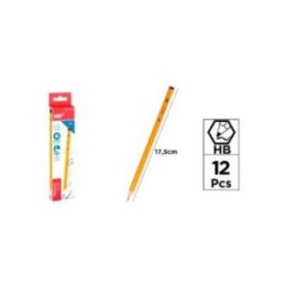 LÁPIZ DE GRAFITO HEXAGONAL, 12 uds, BLISTER | HogarLider