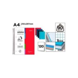 CUADERNO A4, CON ESPIRAL, TAPA… · EL3-64536 | HogarLider