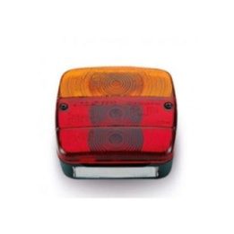 PILOTO TRASERO LED CUADRADO CON 4 FUNCIONES 12V | HogarLider