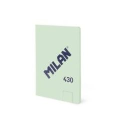 CUADERNO A6, ENCOLADA, 48 HOJAS BLANCAS, VERDE | HogarLider