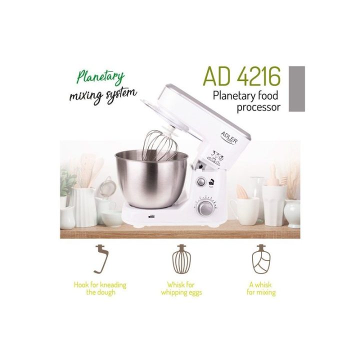 BATIDORA AMASADORA AD4216, BLANCA, 1000 W, 4 L | HogarLider