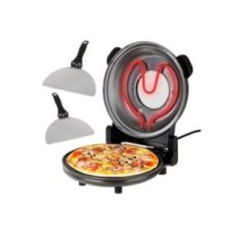 HORNO ELÉCTRICO PARA PIZZA AD6314, NEGRO, 1200 W | HogarLider