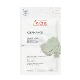 Avène Cleanance Mascarilla Detox 2 x 6 ml | HogarLider