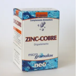 Neo Microgranulos Zinc Cobre 50 Caps | HogarLider