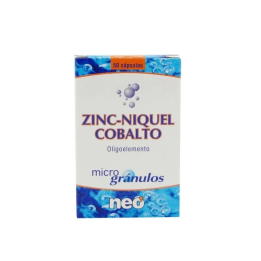 Neo Microgranulos Zinc Niquel Cobalto 50 Caps | HogarLider