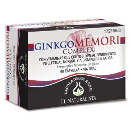 El Natural Ginkgomemori Complex 60 Caps | HogarLider