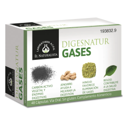 El Natural Digesnatur Gases 650 Mg X 48 Caps | HogarLider
