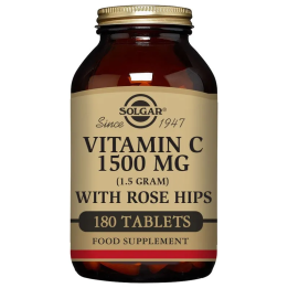 Solgar Vitamina C 1500mg 180 Comprimidos | HogarLider