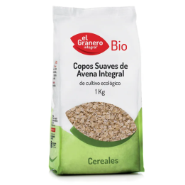 Granero Copos Avena Suaves Integral Bio 1 Kg | HogarLider