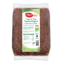 Granero Fideos Finos Espelta Integral Bio 500g | HogarLider