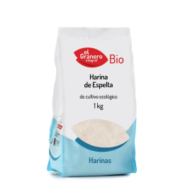 Granero Harina Espelta Blanca Bio 1 Kg C-Gluten | HogarLider