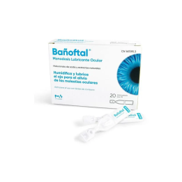 M4pharma Bañoftal Lubricante Ocular 20 Monodosis | HogarLider