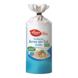 Granero Tortitas De Arroz Sin Sal Bio 115g | HogarLider