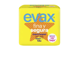 Evax Compresas Fina Y Segura Maxi 13UND | HogarLider