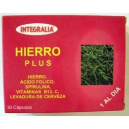 Integralia Hierro Plus 30 Caps | HogarLider