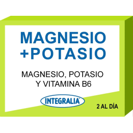 Integralia Magnesio Potasio Vitamina B6 60 Caps | HogarLider