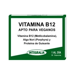 Integralia Vitamina B12 Vegana 30 Caps | HogarLider