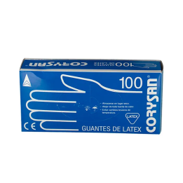 Corysan Guantes Latex Talla Grande 100U | HogarLider