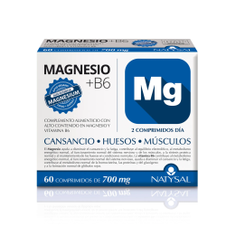 Natysal Magnesio B6 60 Compr | HogarLider