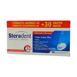 Steradent Active Plus 90 Tabletas | HogarLider