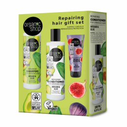Organic Shop Repairing Hair Gift Set 3 Piezas | HogarLider