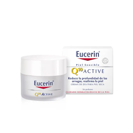 Eucerin Crema Día Q10 Active Piel Sensible 50ml | HogarLider