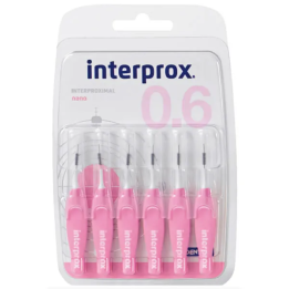 Interprox 0.6 Interproximal Nano 6 Unidades | HogarLider