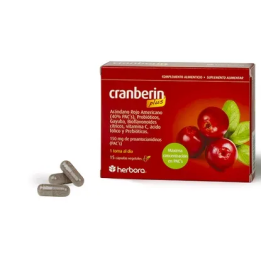 Herbora Cranberin Plus 15 Caps | HogarLider