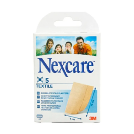 Nexcare Textile Strips 5 Tiras 10x6Cm | HogarLider