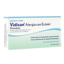 Vidisan Alergia Con Ectoin Monodosis 20 x 0.5ml | HogarLider
