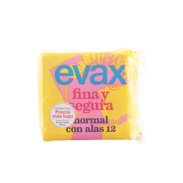 Evax Fina y Segura Normal Compresas Con Alas | HogarLider