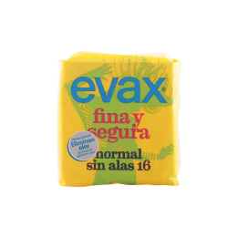 Evax Fina y Segura Normal Compresas 16 Uds. | HogarLider
