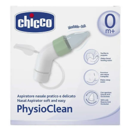 Chicco PhysioClean Aspirador Nasal 0M+ 1 Unidad | HogarLider