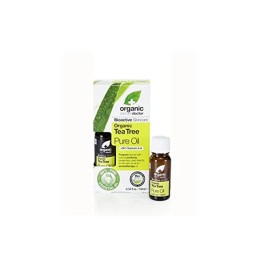 Dr Organic Tea Tree Aceite Puro 10ml | HogarLider