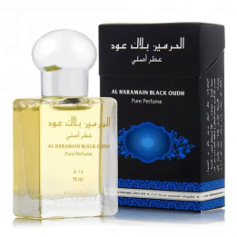 Al Haramain Black Oudh Perfume Puro 15ml | HogarLider
