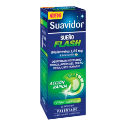Suavidor Melatonina Spray Flash 20ml | HogarLider