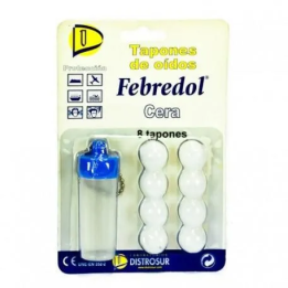 Tapones Oído Cera 8 Unidades Febredol | HogarLider