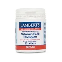 Lamberts Vit B 50 Complex 60 Tabs | HogarLider