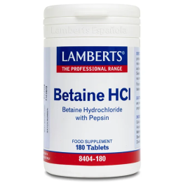Lamberts Betaina Hcl 324 Mg 180 Tabs | HogarLider