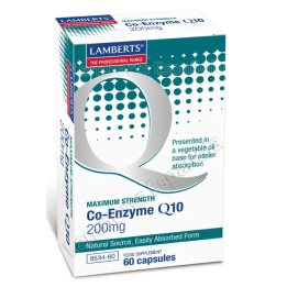 Lamberts Co Enzima Q10 200 Mg 60 Caps | HogarLider