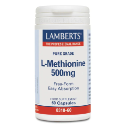 Lamberts L-Metionina 500 Mg 60 Caps | HogarLider