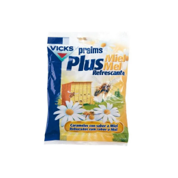 Vicks Praims Plus Miel Refrescante Caramelos 72g | HogarLider