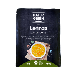 Naturgreen Sopa Letras Verduras 40g | HogarLider