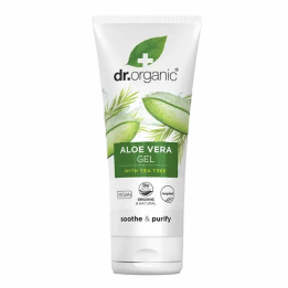 Dr Organic Aloe Vera Gel With Tea Tree 200ml | HogarLider