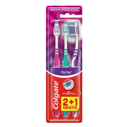 Cepillo Colgate Zig Zag 2+1 | HogarLider