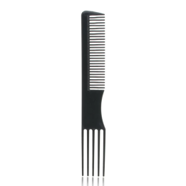Eurostil Curvado Peine Negro Negro 19cm 1un | HogarLider