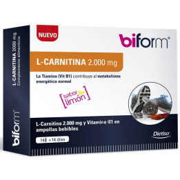 Biform L Carnitina 2000 Mg 14 Viales X 10ml | HogarLider
