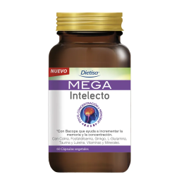 Dietisa Mega Intelecto 60 Vcaps | HogarLider